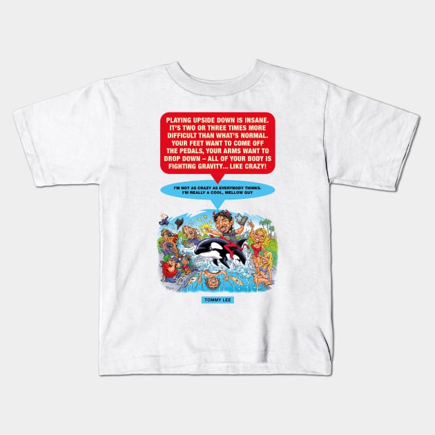 Tommy Lee Kids T-Shirt by PLAYDIGITAL2020